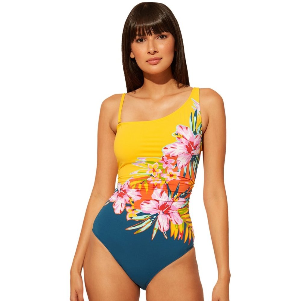 BLEU Rod Beattie Beachy Keen One Piece Swimsuit
